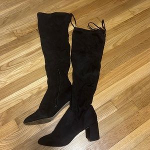 Steve Madden Thigh High Heeled Boots